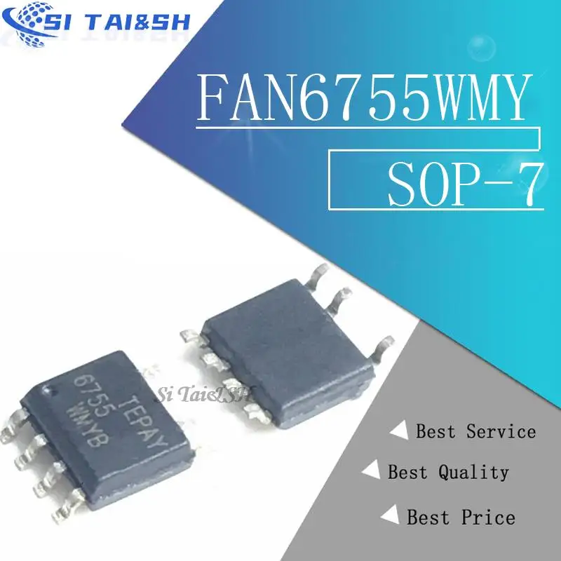 5pcs/lot FAN6755WMY 6755WMY FAN6755WM FAN6755W FAN6755 Waterproof shell