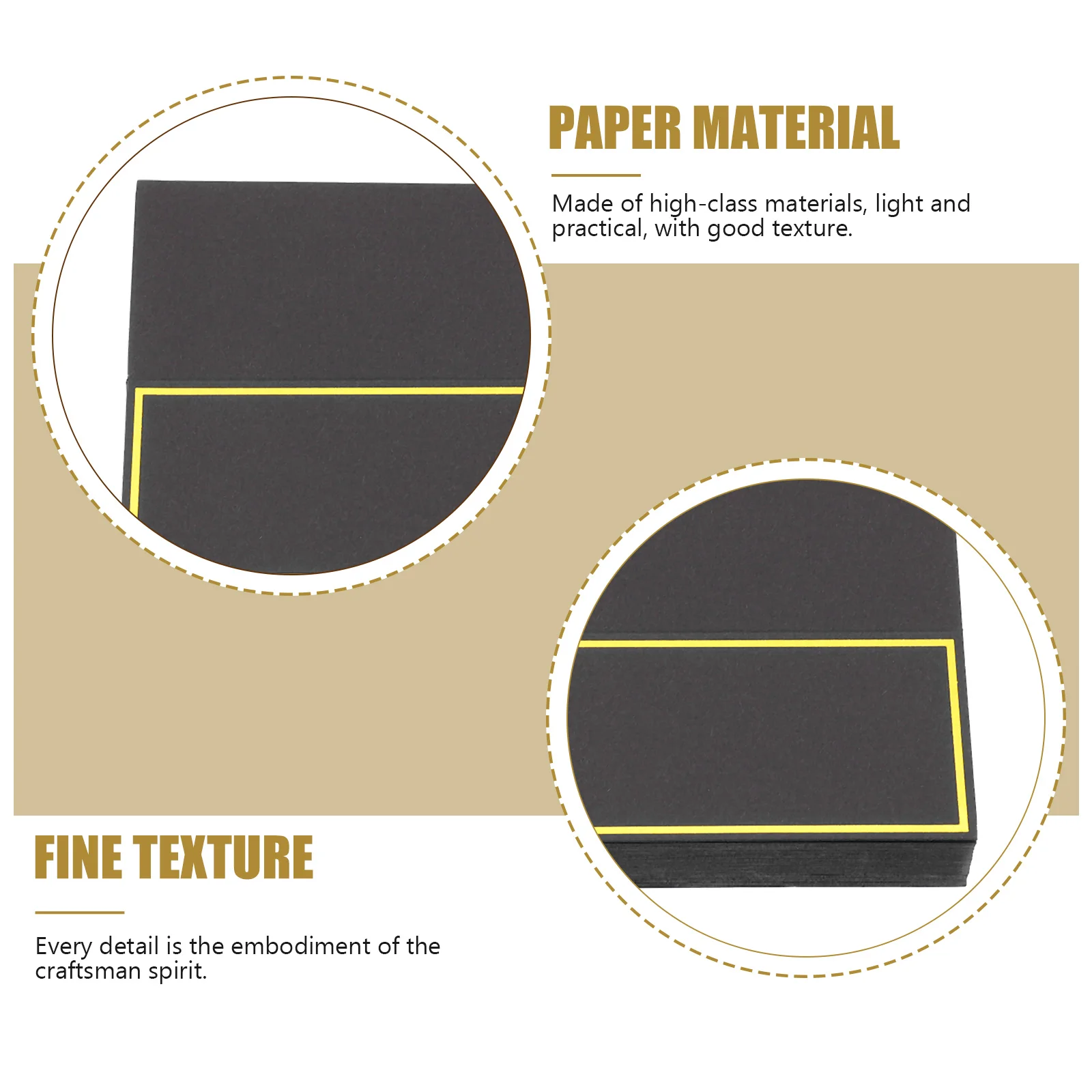 ป้ายชื่อแขกงานแต่งงานสีบรอนซ์ 50 ชิ้น ตกแต่งงานเลี้ยง ป้ายชื่อที่นั่งสำหรับงานเลี้ยงต้อนรับ กระดาษมุกสำหรับจองที่นั่งในงานจัดเลี้ยง