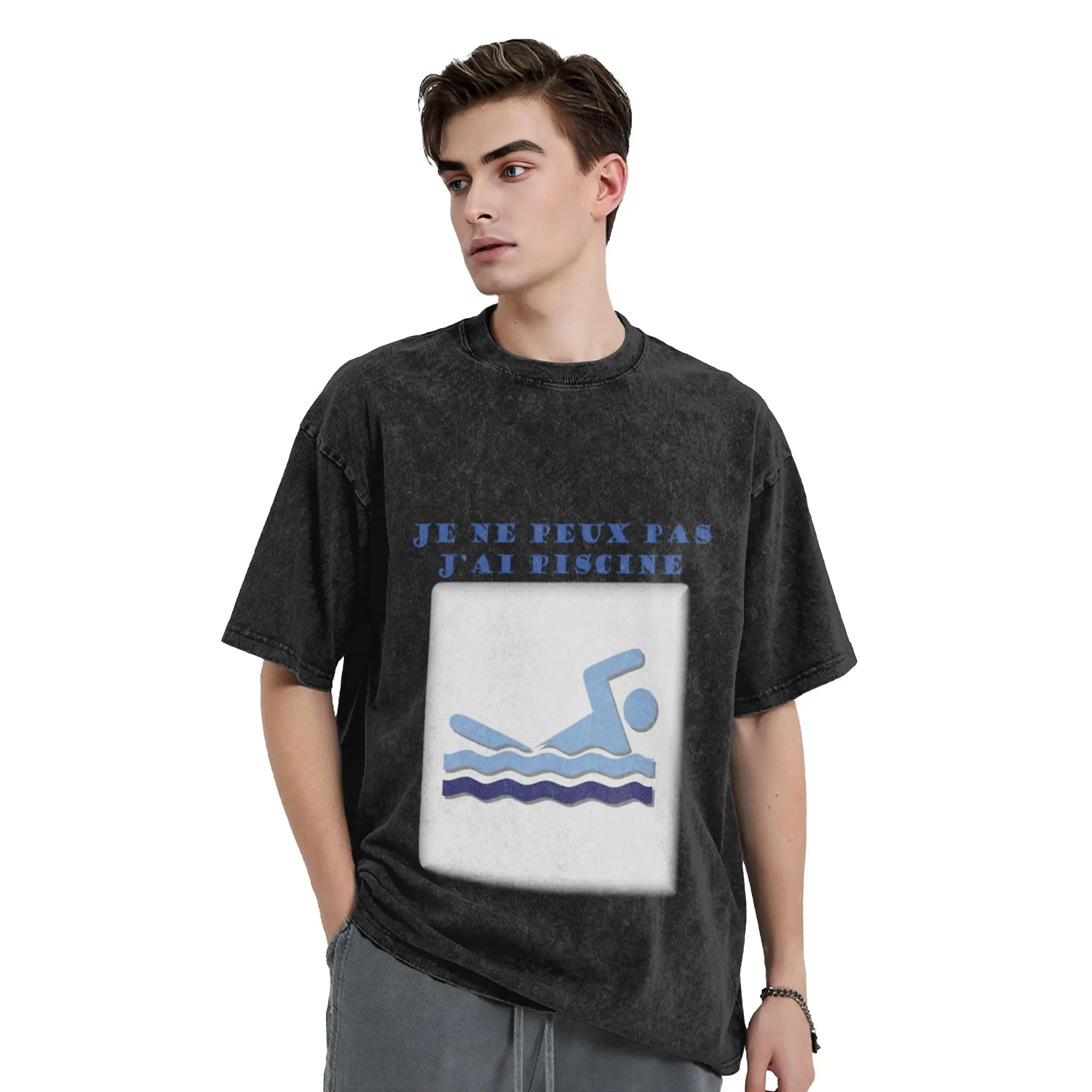 I have swimming pool Classic Comfort A Vintage Oversized Cotton Unisex T-Shirts