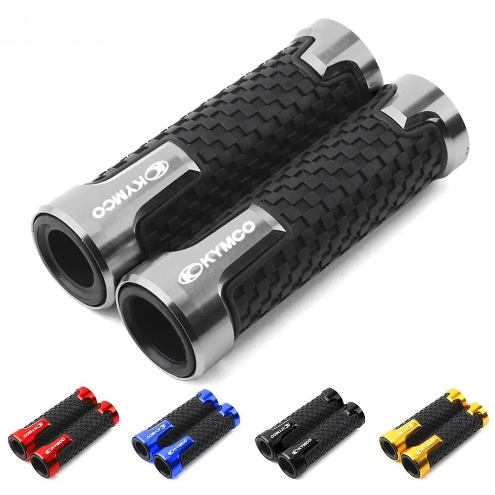 

Motorcycle CNC Hand Grip Handlebar Grips For KYMCO Xciting Downtown 250 300 350 300i CK250T CK300T 400 500RI S400 K-XCT AK550