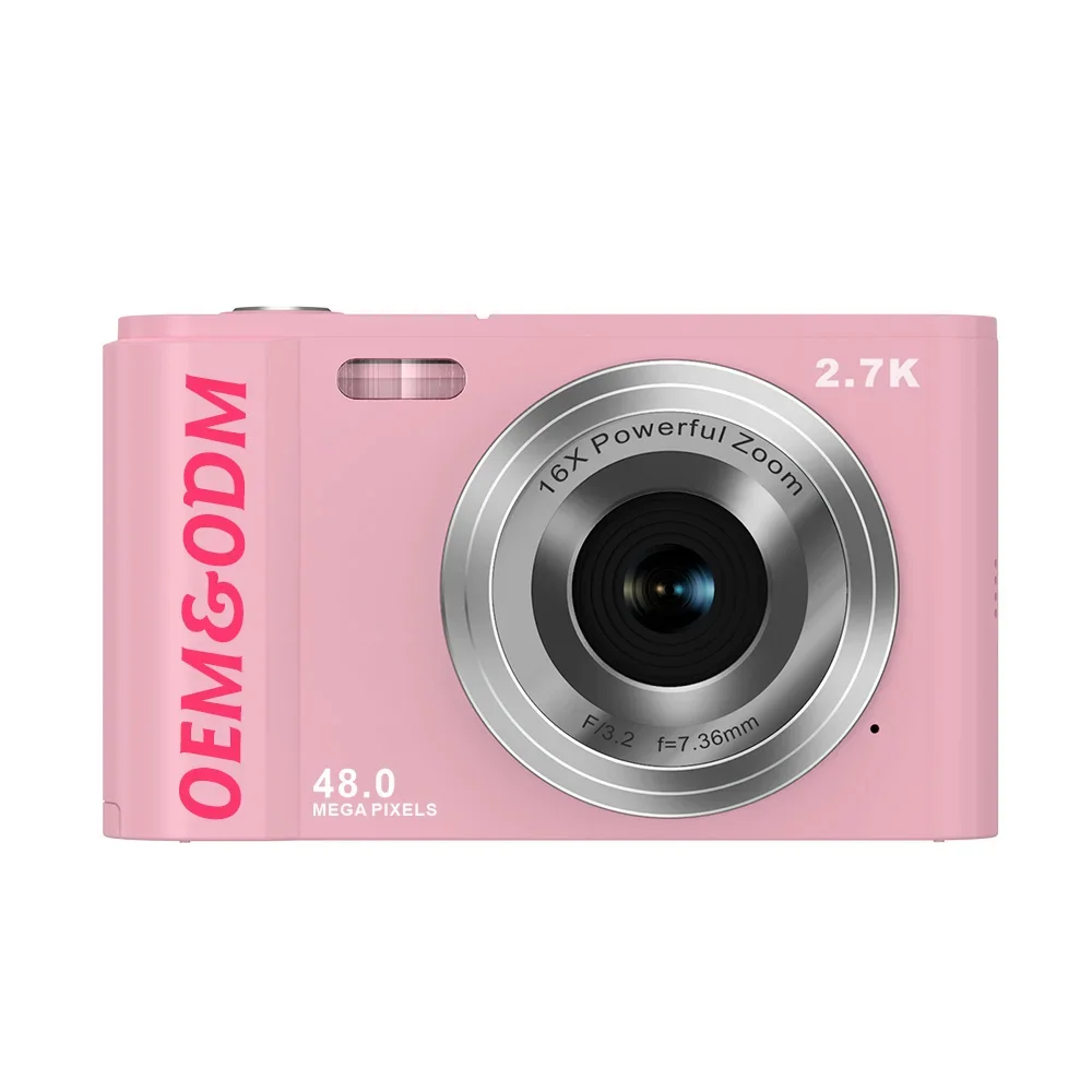 44 Mega pixels Video Camera High Video Resolution Birthday Gifts Digital mini Camera Shockproof Camera Mini 2.88 Inch IPS Screen