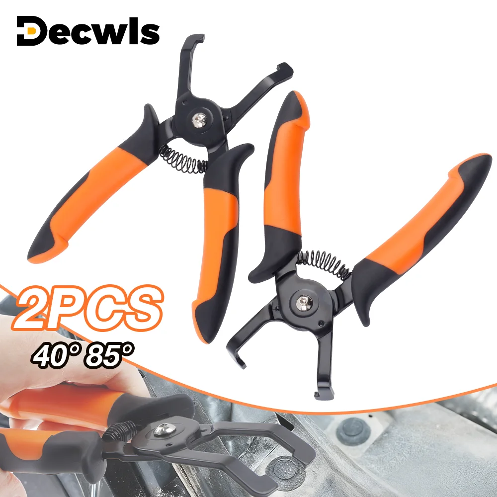 

40° 85° Push Pin Remover Tool Pliers, for Retainer & Anchor Removal, Push Pin Tool, Auto Panel Clip Fastener, Car Repair Tools