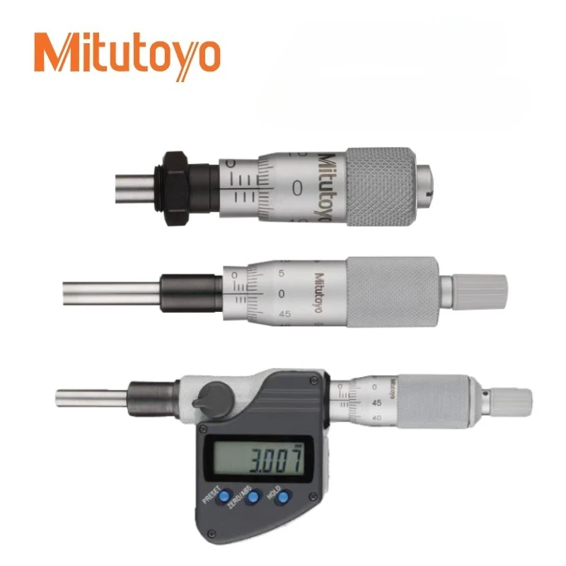 

Mitutoyo Japan Outer Diameter Micrometer Differential Head 150-801 Genuine High Precision Digital Micrometer Head 148-203
