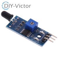 1/5/10PCS IR Flame Sensor Module Detector Smartsense For Temperature Detecting Suitable For Arduino Free Shipping Wholesale