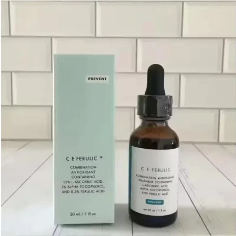مصل تصحيحي نباتي 30 مل لمجموعة العناية بالبشرة، CE Ferulic، Phloretin CF، H.A.INTENSIFER، العناية ببشرة الوجه