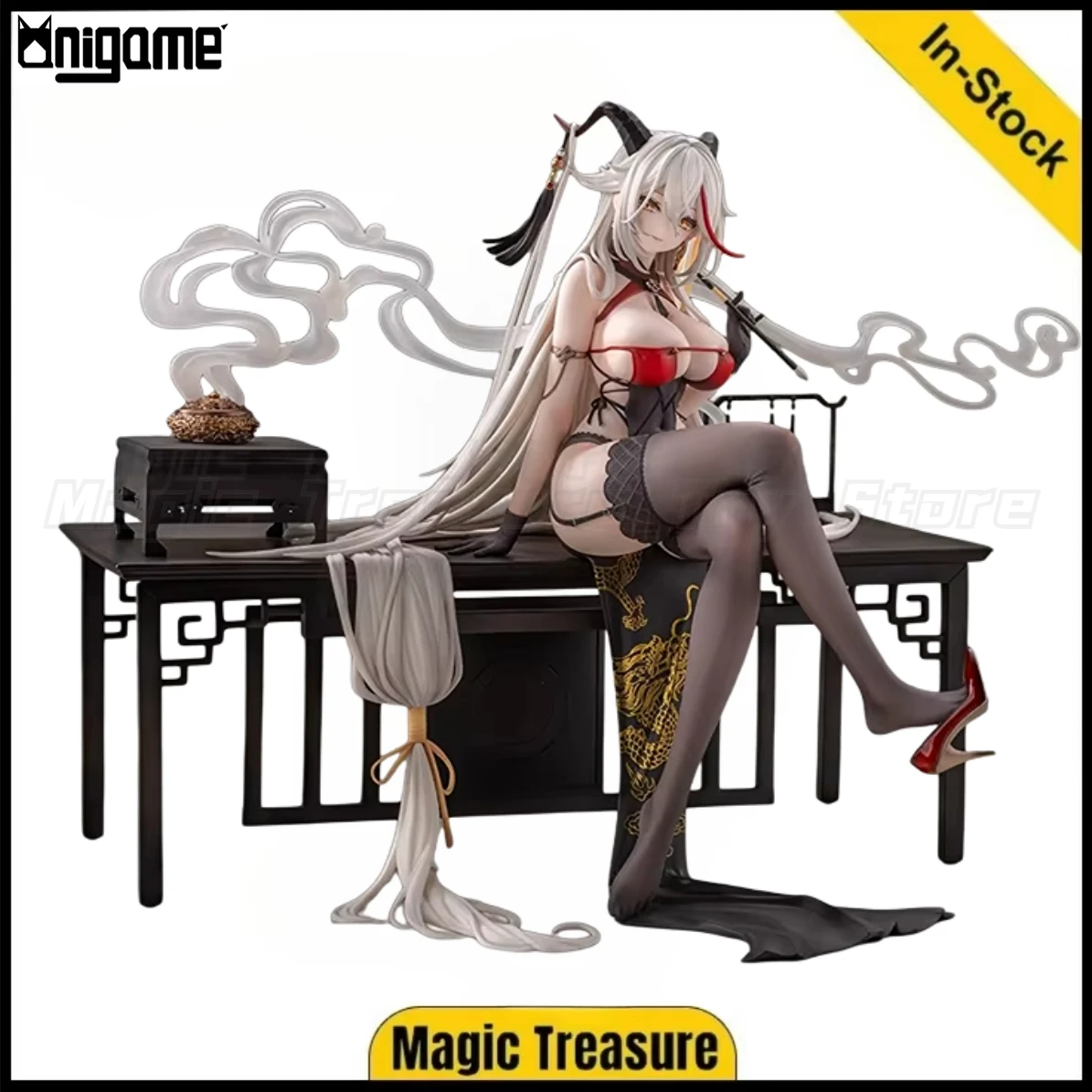 

【In stock】 Original AniGame Azur Lane Agir Golden Dragon Tengxiang Cloud 1/6 Scale Figure Toys Dolls Model Ornaments Gifts