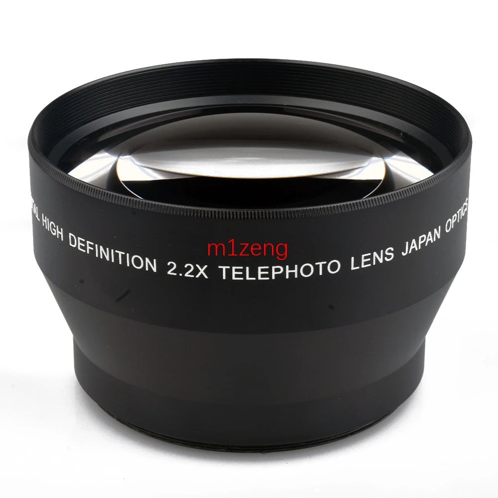 2.2x 72mm TELE Telephoto LENS Magnification for 72 mm canon nikon DSLR/SLR Digital Camera