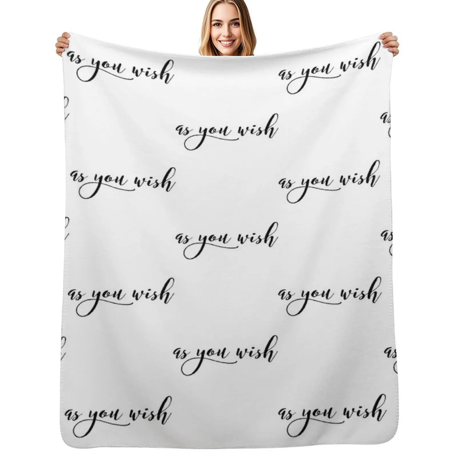 

Princess Bride Throw Blanket Cute Plaid anime Cute Furrys Blanket