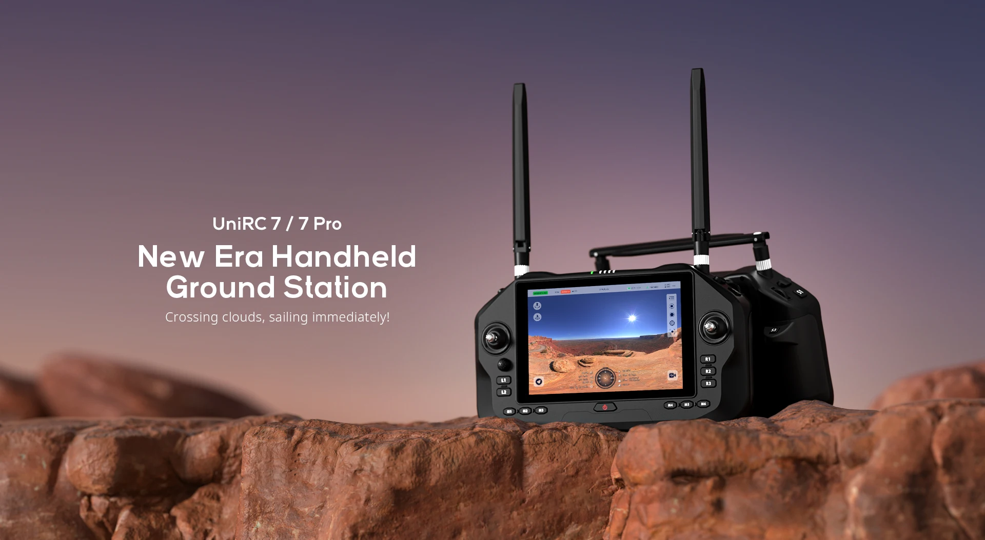 

KANGTAO SIYIUniRC7/7 Pro NewEra Handheld Ground Station Drone remote controller Unmanned aerial vehicle ground station