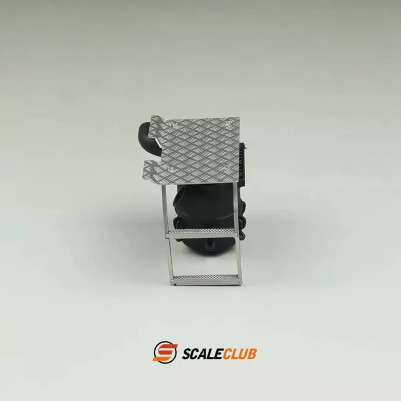 RC 1/14 Luftfilter Metalltreppe für Tamiya Hydraulikbagger Lader Muldenkipper für SCANIA MAN VOLVO Anhänger Kipper DIY-Teile – Detail 5