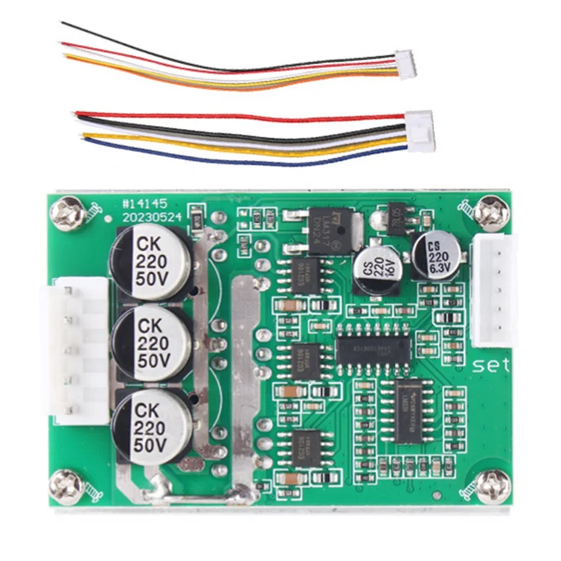 

500W15A Brushless Hallless Motor Driver Board 500W Brushless Hallless Control Board For Brushless DC Hall Motor