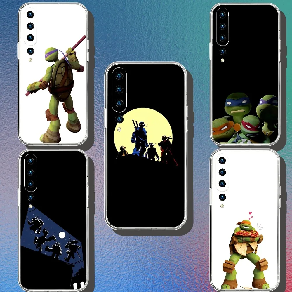 T-Teenage M-Mutant Ninja Turtles Phone Case For Xiaomi 11 Redmi Note 11 5G 8T 9A 9 10T Note8Pro Note9 12SUltra Transparent Case