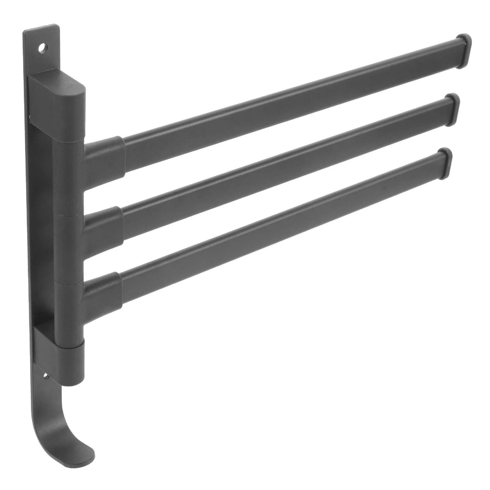 

Rv Drying Rack 180 Degree Swivel Towel Rod Compact Portable Clothes Hanger for Wall Mounted Ladder Storage Camping Use