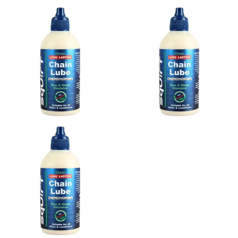 

【SPECIAL】3X Squirt 120Ml Bicycle Special Lubricant Motorcycle Chain Lubricant Mountain Bike Road Car Wax Dry Chain Gear Oil