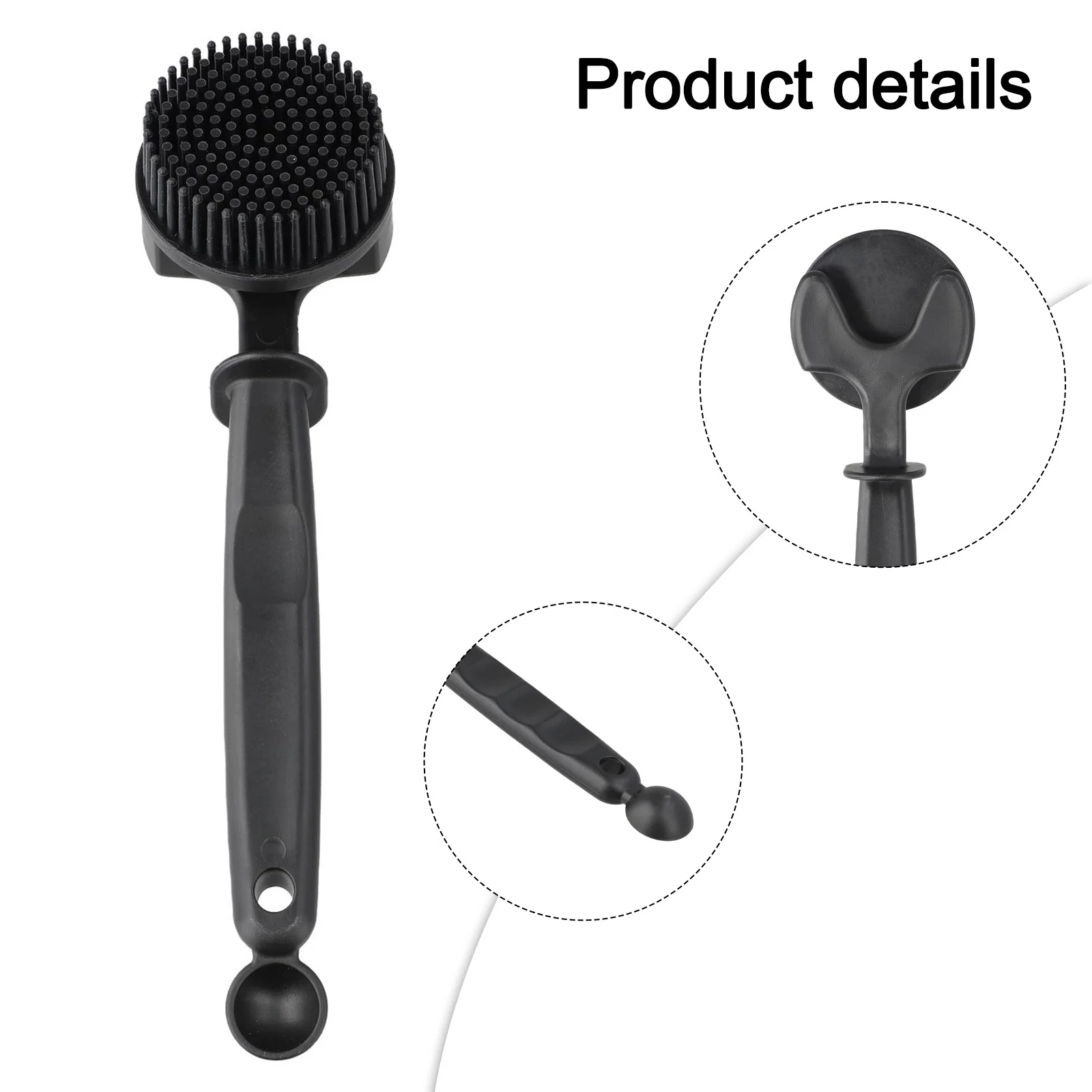 24.5x6cm Cleaning Brush High Quality Silicone Cleaning Accessory Cleaning Tool Efficient Cleaning Tool Gentle Bristle Design