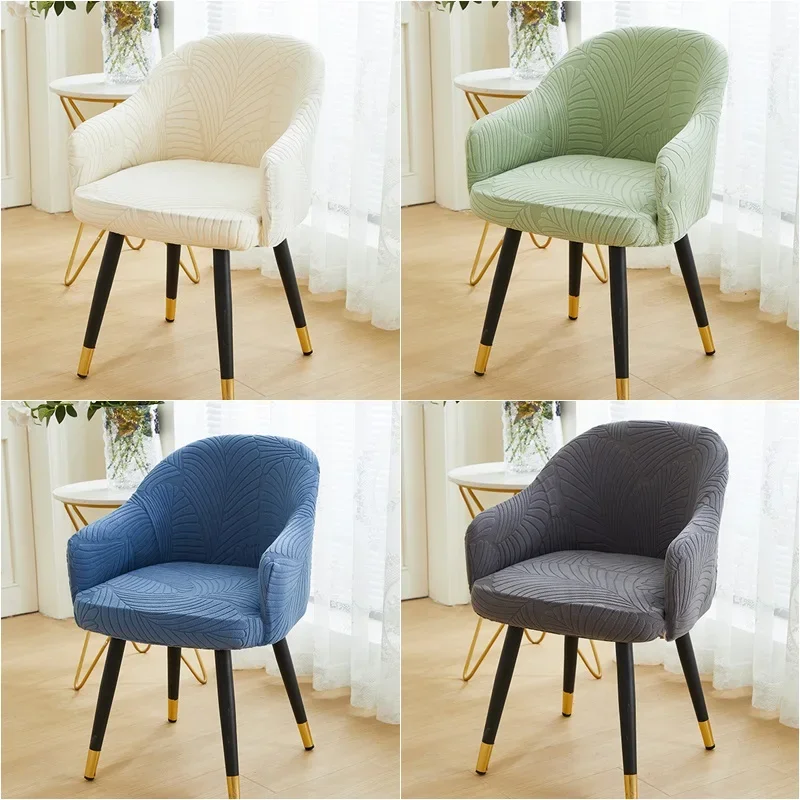 High Arm Chair Cover Stretch Dining Chair Covers Funda Silla Armchair Cover Kitchen Seat Covers Chairs for Xmas Hotel Home Party