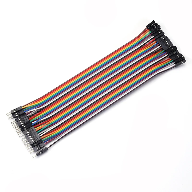 Dupont Line Jumper Cable 40 Pin Various Lengths Male to Male Male to Female Female to Female for DIY Kit 10/20/30CM