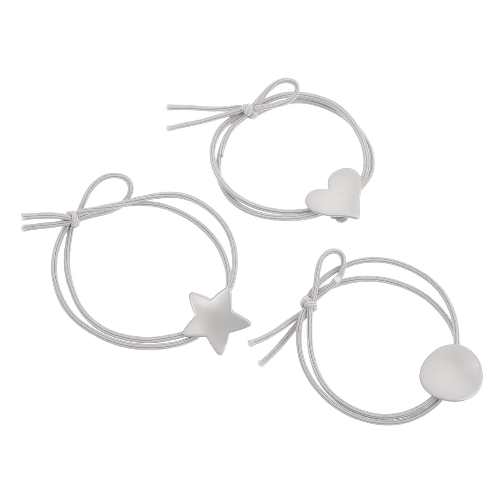 

3 Pcs Hair Rope Ponytail Wrap Ties Ring for Buns Hair-tie Bracelet Cloth Seamless Women Child