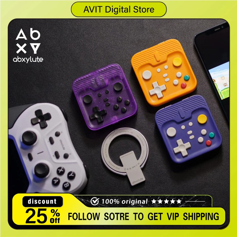 

Магнитный игровой контроллер Abxylute M4 для мобильных телефонов, съемный, с мгновенным Bluetooth-подключением, магнитный держатель, геймпад, 56 г