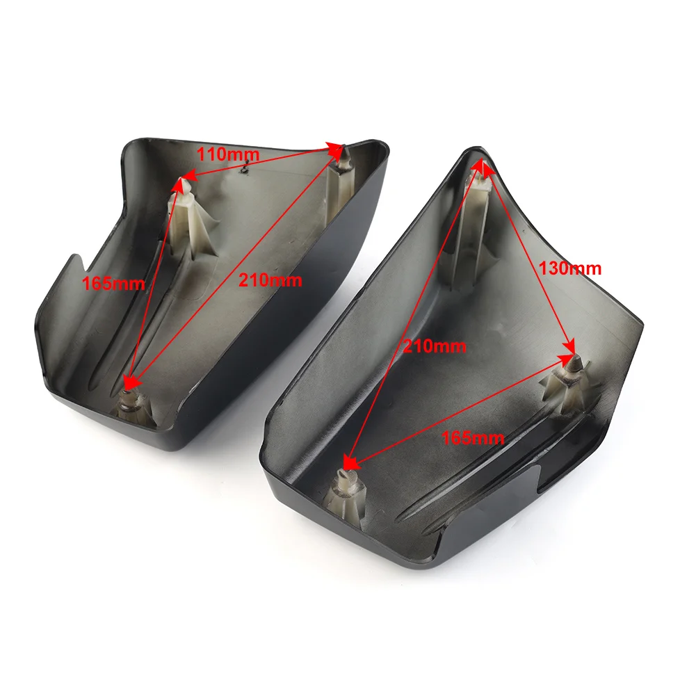 Glossy Black Motorcycle Fairing Battery Side Cover Protector For Honda VTX 1800 C VTX1800C Custom 2002 2003 2004 2006 2007 2008