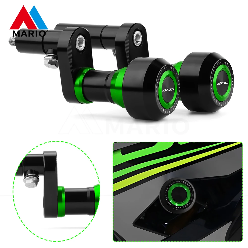 

Motorcycle Accessories Frame Sliders Falling Anti Crash Protector For Kawasaki Ninja400 2018-2023 2024 Ninja 500 2024 2025