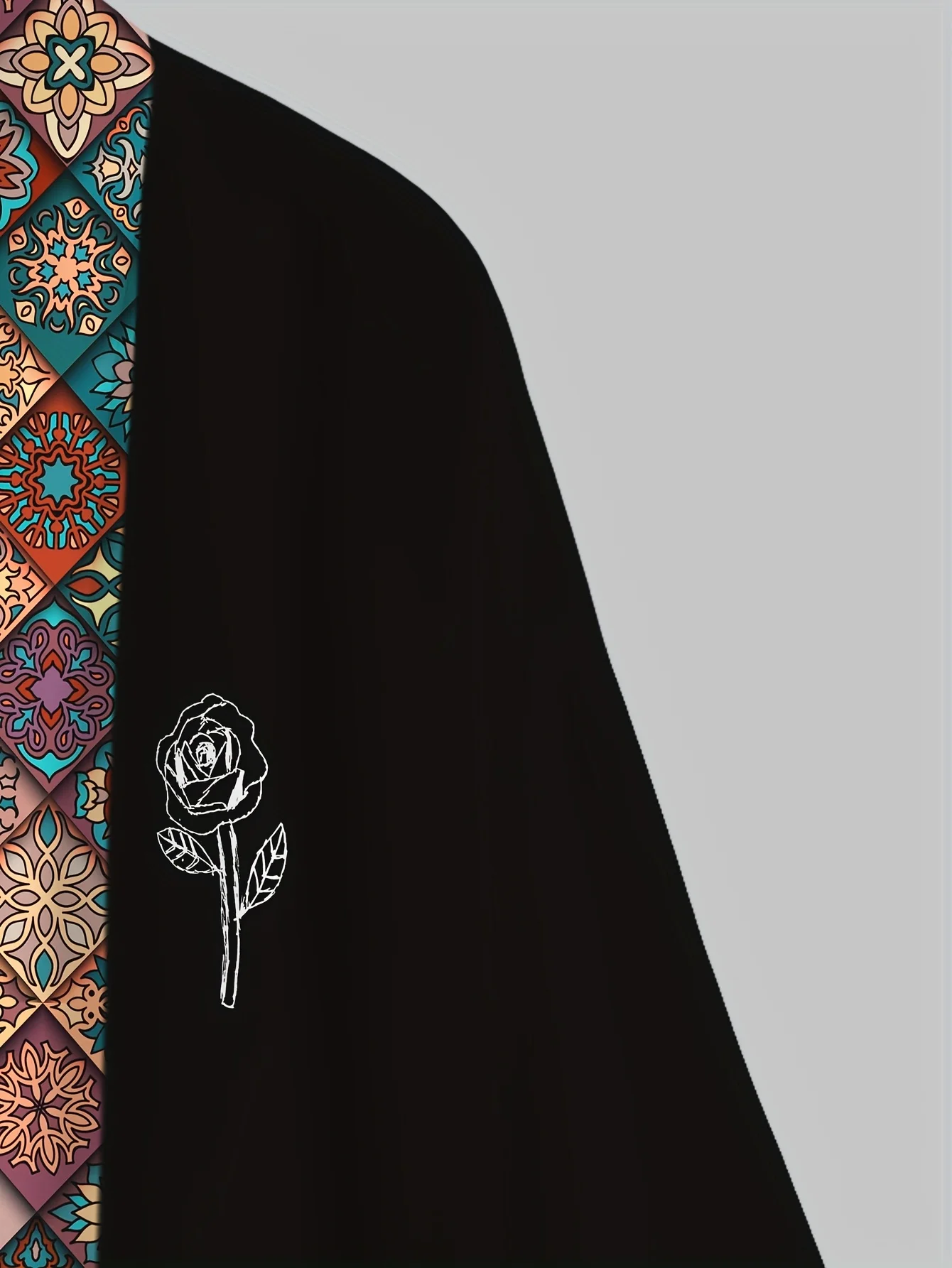 2026 Summer Men's Kimono 3D Printed Design Breathable Lightweight Casual Fashion Outdoor Street Men's Clothing