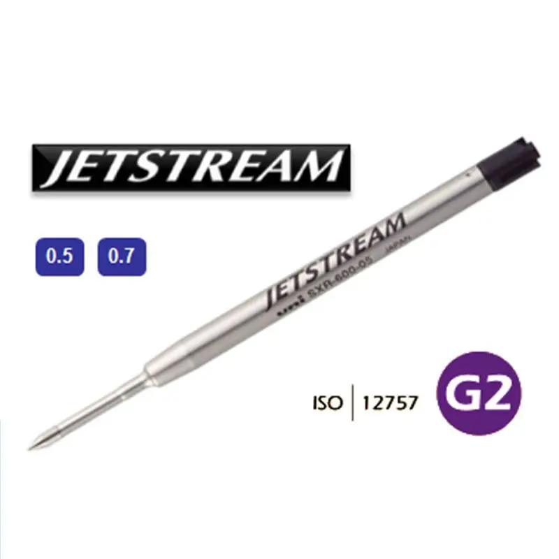

Шариковая ручка Jetstream / Ручка-роллер / Сменный стержень G2 0.5/0