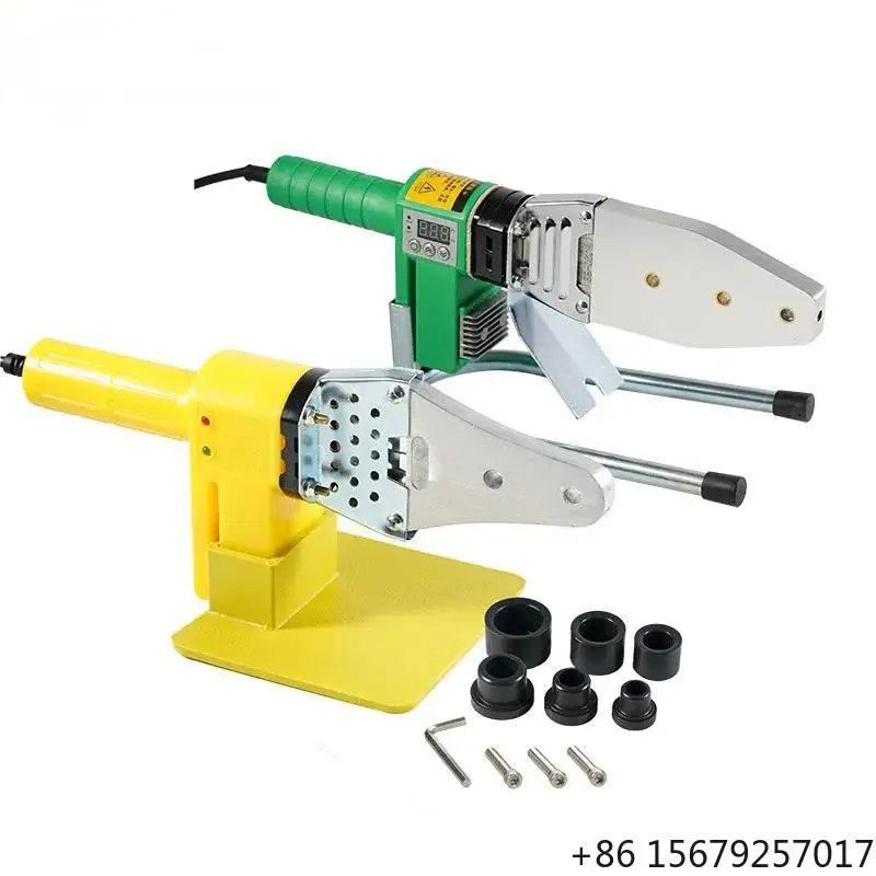 0.6KW~1.5KW PPR Pipe Hot Melt Welding Machine 20-63mm 20-110mm Plastic PE PB Pipe Socket Fusion