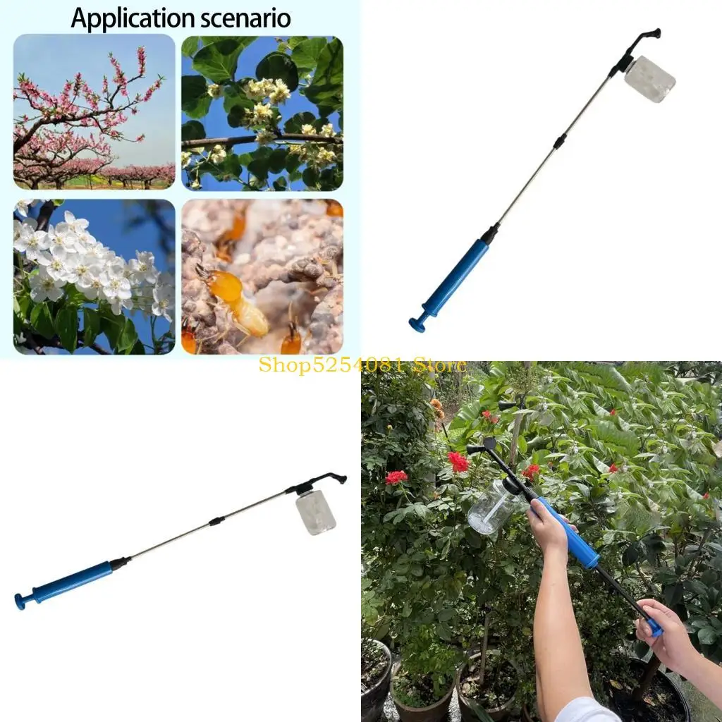 AXYC Gardening Guns With Telescoping Extension Rod And Double Protective Cap For High Efficiency Pollens Application