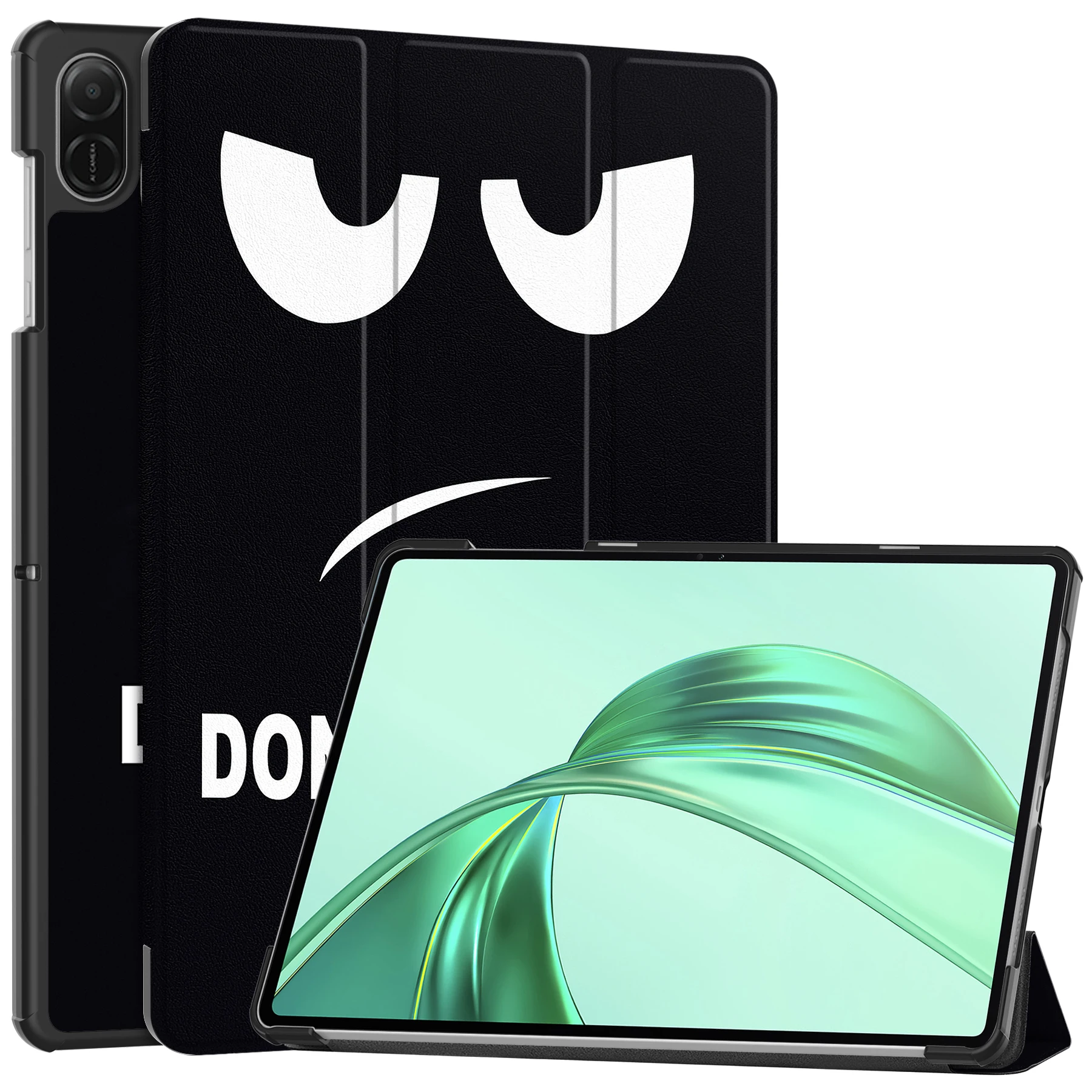 

Cute Painted Case For Huawei Honor Pad X8a 2024 11.0 inch Model NDL-W09 Luxury Leather Fold Stand Cover Kids Funda Tablet Shell