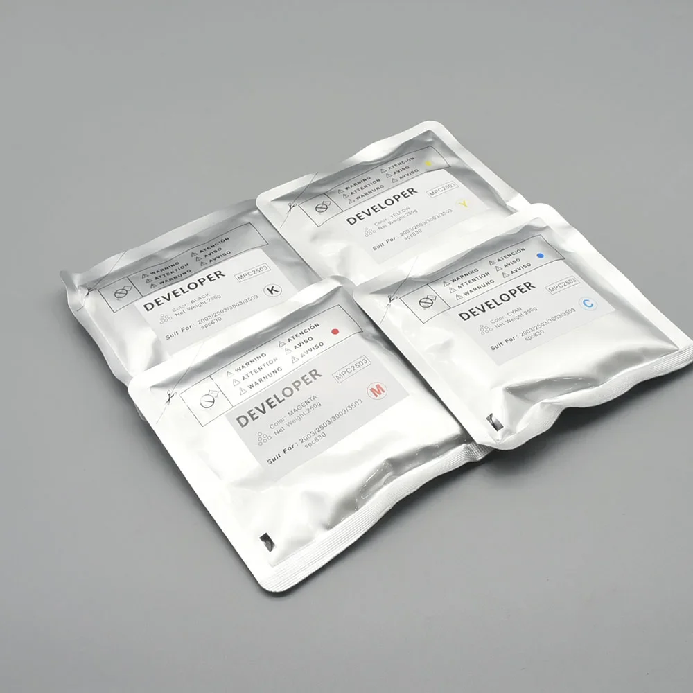 المطور CMYK لريكو أفيسيو MP C2003 C2503 C3003 C3503 C4503 C5503 C6003 MPC 2003 2503 3003 3503 4503 5503 2504 250 جرام/الحقيبة #6