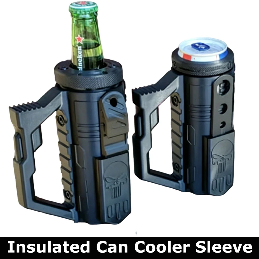 

Durable Tactical Insulated Can Cooler Sleeve Assault Style Drink Cup Holder Outdoor Camping Hiking Military Beverage Accessory