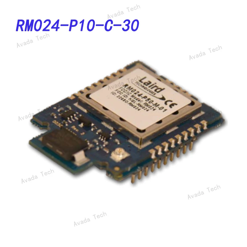 

Avada Tech RM024-P10-C-30 RF Transceiver Module 0.01W 2.4-2.4835Ghz