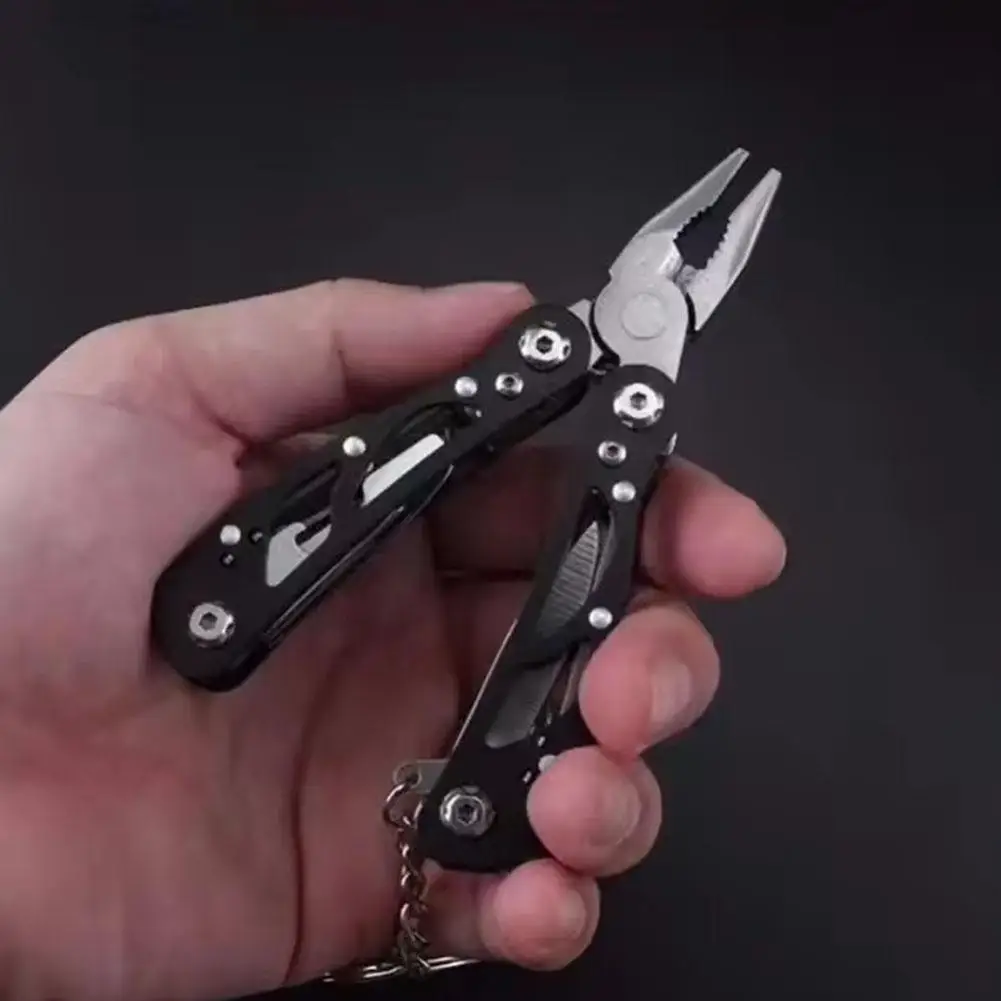 Multi-tool Pocket Knife Pliers Folding Mini Portable Fold Outdoor Tactical Hunting Survival Rescue Multipurpose Repair Tool