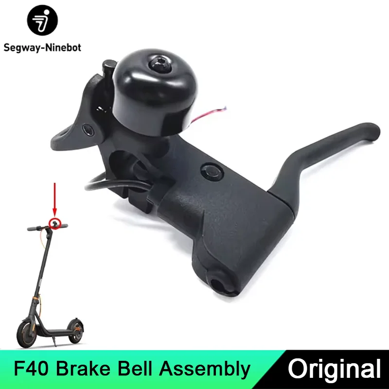 Original Brake Bell Assembly For Ninebot by Segway F40 KickScooter Electric Scooter Bell and Brake Handle Parts