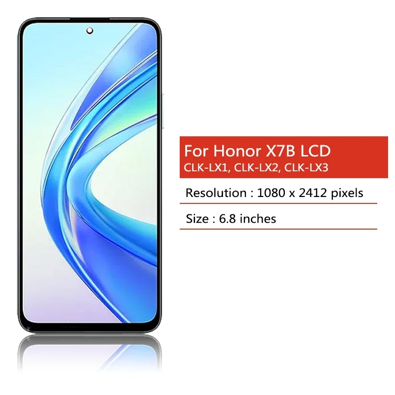 CANBOUN CLK-LX1، CLK-LX2، CLK-LX3 عرض بديل لهواوي الشرف X7b LCD X7B عرض شاشة LCD تعمل باللمس محول الأرقام كما