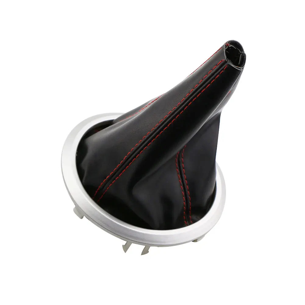 Car Gear Shift Knob Gaiter Boot Cover PU Leather Collar for Suzuki Swift SX4 Alto MT 2005 - 2016 Auto Accessories