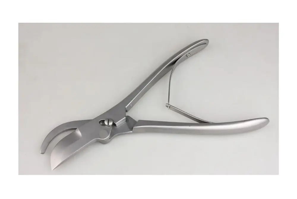 

orthopaedics chest Surgery surgical instrument medical Semicircle Crescent shape Rib scissor stainless steel bone biting forceps