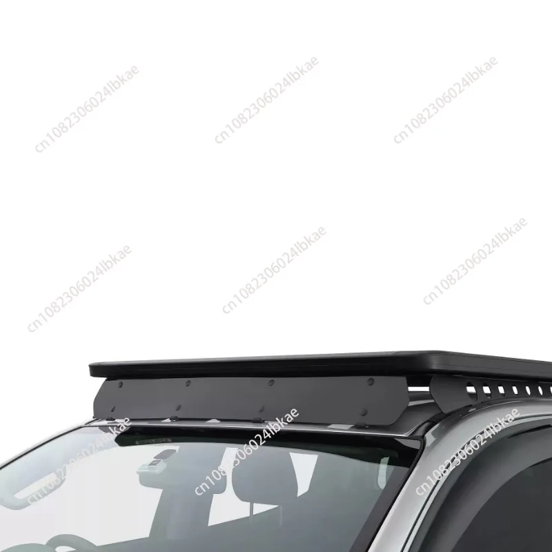 

Roof spoiler wind noise reduction deflector