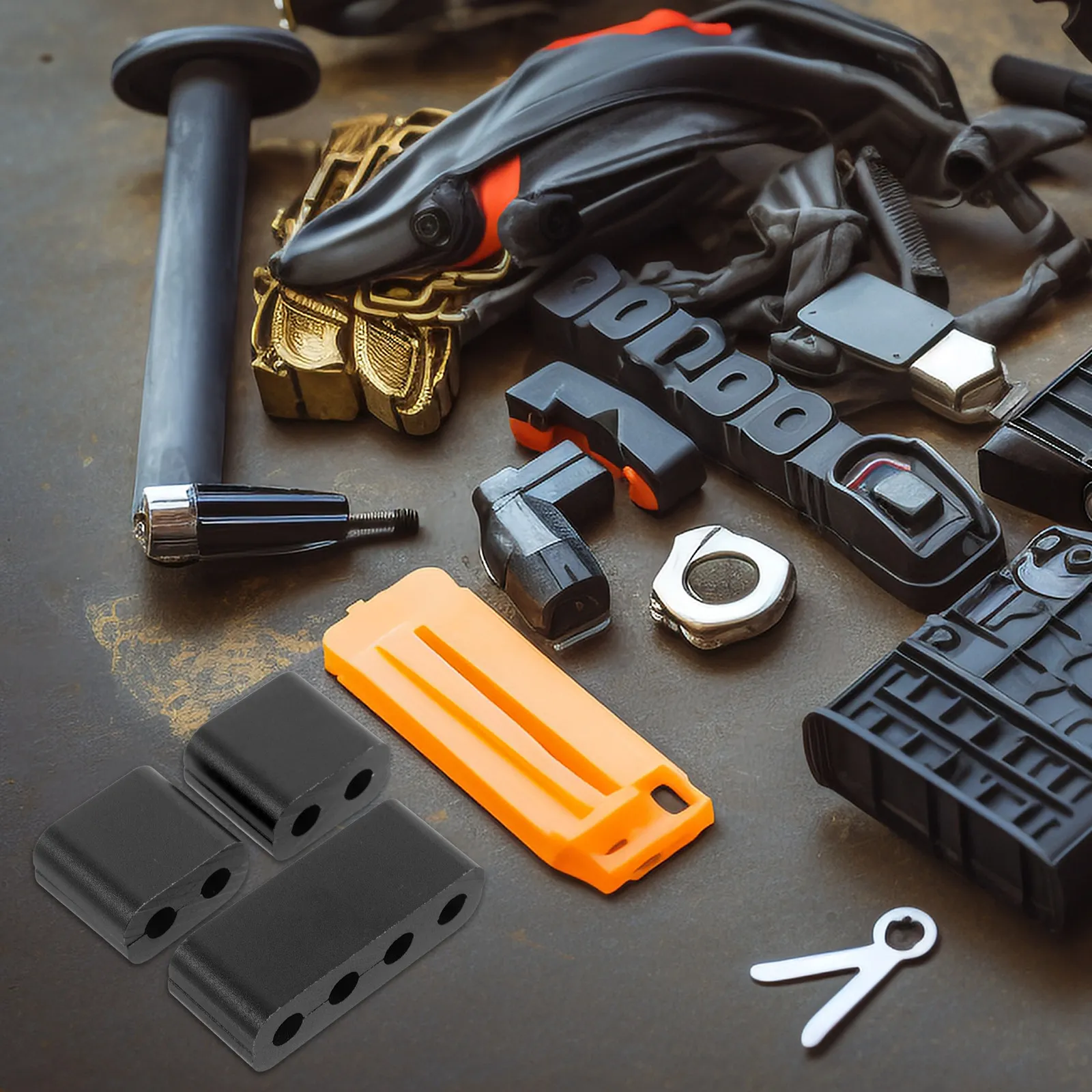 3Pcs Car Spark Plug Wire Separator Divider Set High-Strength Wire Clamps for Engine Bay Organization Cable Management Car