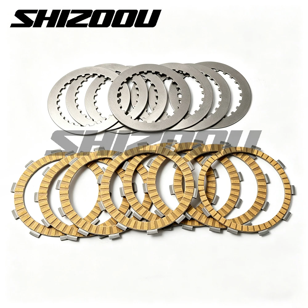 Motorcycle Friction Clutch Plates Disc For Benelli BN600i BN600GT BJ600GS TNT600 Stels 600 TRK502 TRK502X Leoncino 500 2012-2019