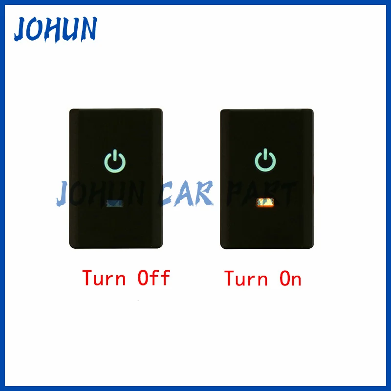 Picture 4: 1PC Blue Power LED DRL Light Spotlights Front Fog Lamp Steering Wheel Heating Switch Button for Ford Transit 2017-2021 New