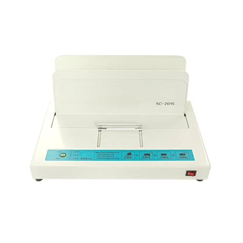 

High Efficiency Hot Glue Book Binding Machine Desktop With Good Quality