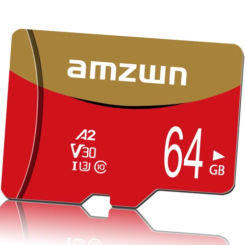 Imagen 2 del producto Tarjeta de memoria AMZWN Micro TF/SD Clase 10 Capacidad pequeña 32GB 64GB 128GB 256GB Adecuado para cámaras, teléfonos móviles