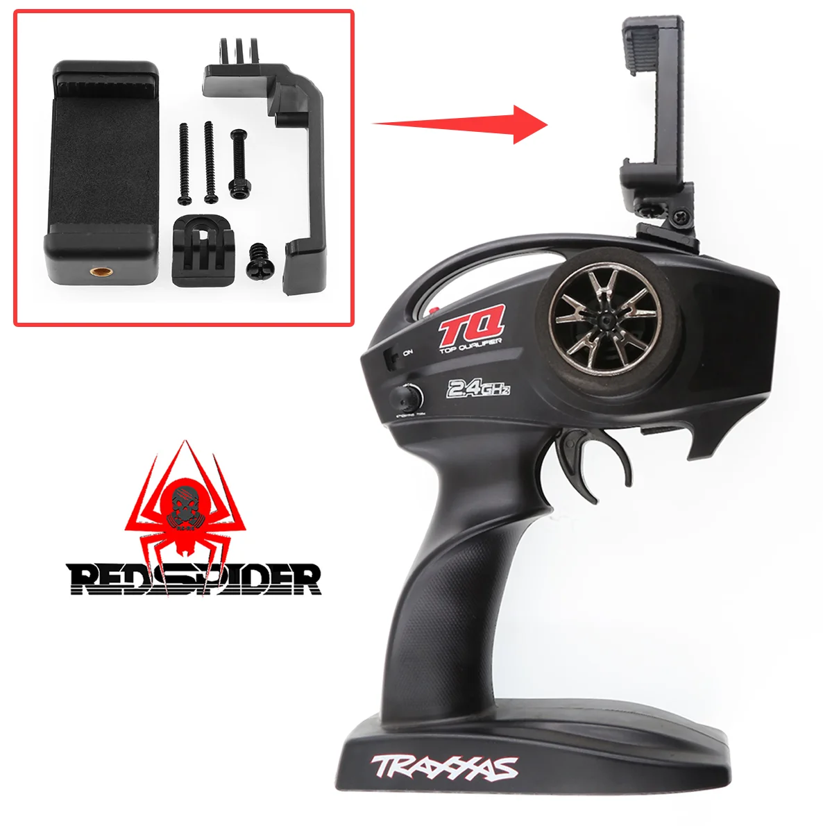 Phone Holder Clip Bracket Mount Support for TRAXXAS FPV RC Car Boat Parts