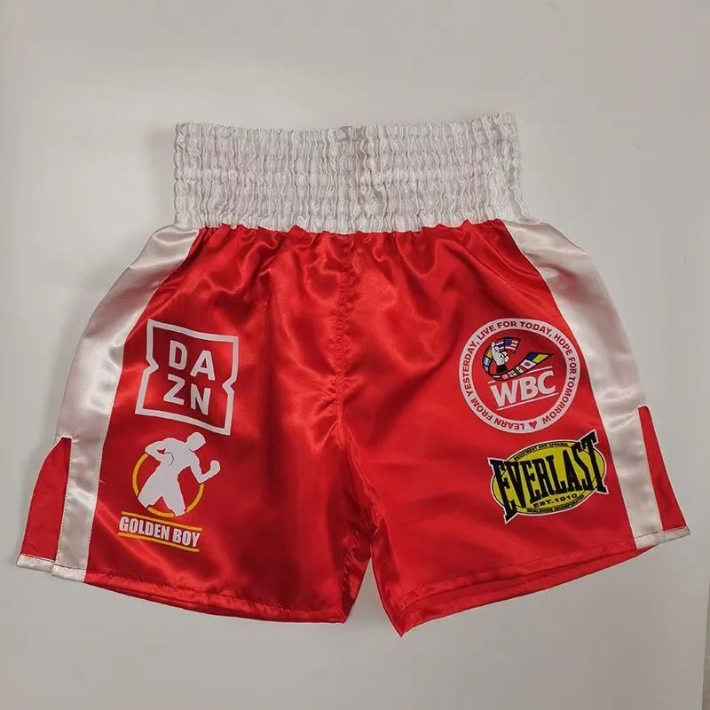 New 3D Printed Breathable Adult Fashion Sanda Boxing Shorts