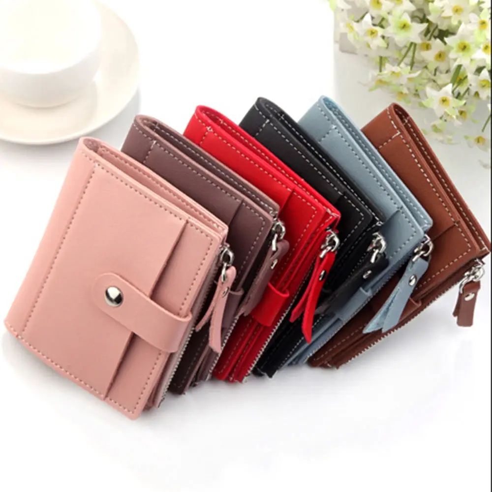 Porte-monnaie en cuir véritable pour femme, grande capacité, blocage, luxe, porte-cartes, pochette pour femme, mode