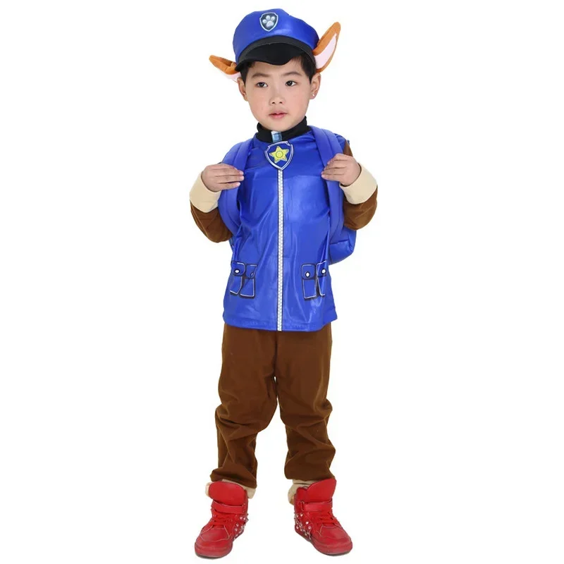 Carnival Kids Boys Rubble Marshall Chase Skye Cosplay Dog Girls Dress Children Halloween Party Costume MN3