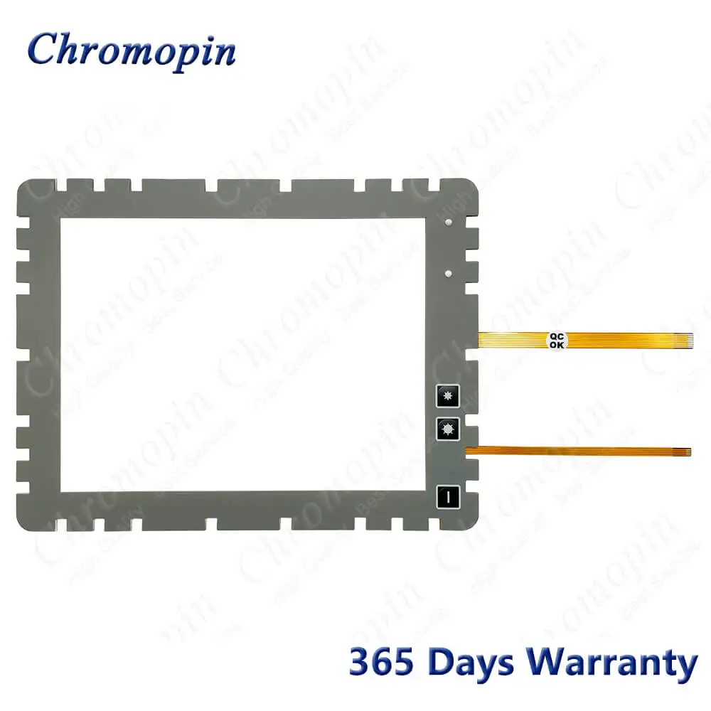 Touch Screen Panel Glass Digitizer for SCS3 CCP-XS CCP XS C000071 R1252033H1E with Membrane Keypad Keyboard Switch