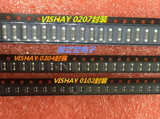 

100pcs/lot MMA02040D1009DB300 0204 10R 10 0.5% 25PPM 0.4W chips Electronic new